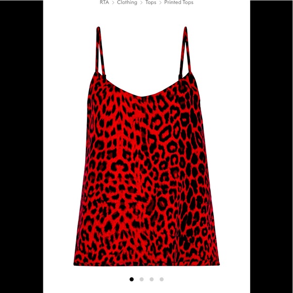 R+A Tops - R+A Silk Cami Size L